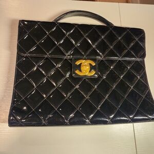 Authentic Vintage Chanel Briefcase